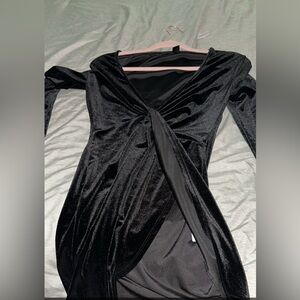 SHEIN BLACK MINI DRESS